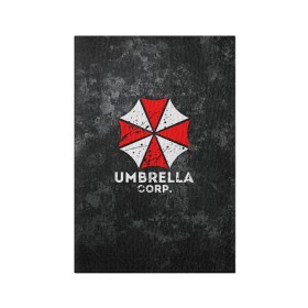 Обложка для паспорта матовая кожа с принтом UMBRELLA CORP в Рязани, натуральная матовая кожа | размер 19,3 х 13,7 см; прозрачные пластиковые крепления | ada wong | biohazard | leon | nemesis | project resistance | raccoon city | re2 | resident evil 2 | rpd | stars | umbrella | ада вонг | амбрелла | немесис | ужасы