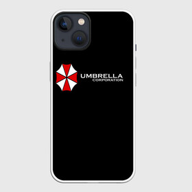 Чехол для iPhone 13 с принтом Umbrella Corporation в Рязани,  |  | апокалипсис | зла | зомби | обитель | твирус