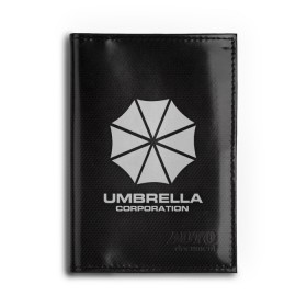 Обложка для автодокументов с принтом Umbrella Corporation в Рязани, натуральная кожа |  размер 19,9*13 см; внутри 4 больших “конверта” для документов и один маленький отдел — туда идеально встанут права | Тематика изображения на принте: corporation | umbrella | umbrella corporation | амбрела | амбрелла корпорейшн | военная корпорация | корпорация | фармацевтическая корпорация