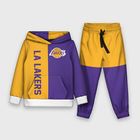 Детский костюм 3D (с толстовкой) с принтом LA LAKERS в Рязани,  |  | america | basketball | kobe bryant | la | la lakers | lakers | los angeles lakers | nba | usa | баскетбол | кобе брайант | лос анджелес лейкерс | нба | сша