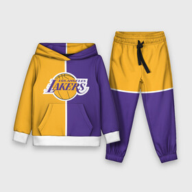 Детский костюм 3D (с толстовкой) с принтом LA LAKERS в Рязани,  |  | america | basketball | kobe bryant | la | la lakers | lakers | los angeles lakers | nba | usa | баскетбол | кобе брайант | лос анджелес лейкерс | нба | сша