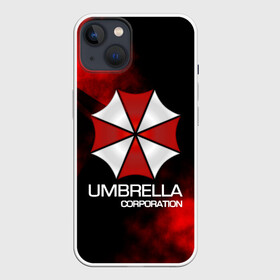 Чехол для iPhone 13 с принтом UMBRELLA CORP в Рязани,  |  | biohazard | biohazard 7 | crocodile | fang | game | hand | monster | new umbrella | resident evil | resident evil 7 | umbrella | umbrella corp | umbrella corporation | zombie | обитель