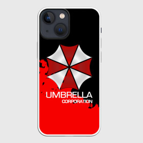 Чехол для iPhone 13 mini с принтом UMBRELLA CORP в Рязани,  |  | biohazard | biohazard 7 | crocodile | fang | game | hand | monster | new umbrella | resident evil | resident evil 7 | umbrella | umbrella corp | umbrella corporation | zombie | обитель