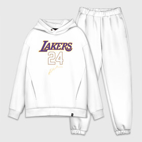 Мужской костюм хлопок OVERSIZE с принтом LA LAKERS в Рязани,  |  | america | basketball | kobe bryant | la | la lakers | lakers | los angeles lakers | nba | usa | баскетбол | кобе брайант | лос анджелес лейкерс | нба | сша