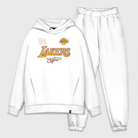 Мужской костюм хлопок OVERSIZE с принтом KOBE BRYANT (АВТОГРАФ) в Рязани,  |  | america | basketball | kobe bryant | la | la lakers | lakers | los angeles lakers | nba | usa | баскетбол | кобе брайант | лос анджелес лейкерс | нба | сша