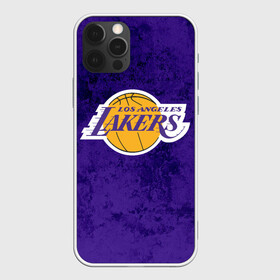 Чехол для iPhone 12 Pro с принтом LA LAKERS в Рязани, силикон | область печати: задняя сторона чехла, без боковых панелей | Тематика изображения на принте: america | basketball | kobe bryant | la | la lakers | lakers | los angeles lakers | nba | usa | баскетбол | кобе брайант | лос анджелес лейкерс | нба | сша