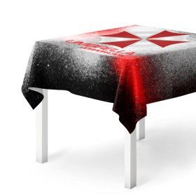 Скатерть 3D с принтом UMBRELLA CORP в Рязани, 100% полиэстер (ткань не мнется и не растягивается) | Размер: 150*150 см | biohazard | biohazard 7 | crocodile | fang | game | hand | monster | new umbrella | resident evil | resident evil 7 | umbrella | umbrella corp | umbrella corporation | zombie | обитель