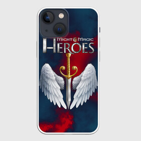 Чехол для iPhone 13 mini с принтом Heroes of Might and Magic в Рязани,  |  | game | heroes | heroes of might and magic | homm | might and magic | ubisoft | герои | герои меча | герои меча и магии | игра