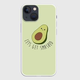 Чехол для iPhone 13 mini с принтом Авокадо в Рязани,  |  | авокадо | мемы | минимализм | прикольные картинки | прикольные надписи | растение | фрукт