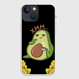 Чехол для iPhone 13 mini с принтом Авокадо в Рязани,  |  | авокадо | веган | еда блогеров | мемы | минимализм | прикольные картинки | прикольные надписи | растение | смешное авокадо | фрукт
