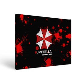 Холст прямоугольный с принтом UMBRELLA CORP в Рязани, 100% ПВХ |  | biohazard | biohazard 7 | crocodile | fang | game | hand | monster | new umbrella | resident evil | resident evil 7 | umbrella | umbrella corp | umbrella corporation | zombie | обитель