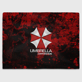 Плед 3D с принтом UMBRELLA CORP в Рязани, 100% полиэстер | закругленные углы, все края обработаны. Ткань не мнется и не растягивается | biohazard | biohazard 7 | crocodile | fang | game | hand | monster | new umbrella | resident evil | resident evil 7 | umbrella | umbrella corp | umbrella corporation | zombie | обитель