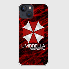 Чехол для iPhone 13 mini с принтом UMBRELLA CORP в Рязани,  |  | biohazard | biohazard 7 | crocodile | fang | game | hand | monster | new umbrella | resident evil | resident evil 7 | umbrella | umbrella corp | umbrella corporation | zombie | обитель