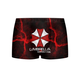 Мужские трусы 3D с принтом UMBRELLA CORP в Рязани, 50% хлопок, 50% полиэстер | классическая посадка, на поясе мягкая тканевая резинка | biohazard | biohazard 7 | crocodile | fang | game | hand | monster | new umbrella | resident evil | resident evil 7 | umbrella | umbrella corp | umbrella corporation | zombie | обитель