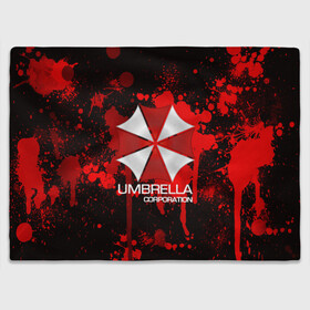 Плед 3D с принтом UMBRELLA CORP в Рязани, 100% полиэстер | закругленные углы, все края обработаны. Ткань не мнется и не растягивается | biohazard | biohazard 7 | crocodile | fang | game | hand | monster | new umbrella | resident evil | resident evil 7 | umbrella | umbrella corp | umbrella corporation | zombie | обитель