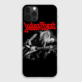 Чехол для iPhone 12 Pro Max с принтом JUDAS PRIEST в Рязани, Силикон |  | Тематика изображения на принте: firepower | judas priest | бог металла | джудас прист | иуда прист | музыка | роб хэлфорд | рок | рок н ролл | хэви метал