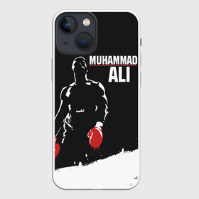 Чехол для iPhone 13 mini с принтом Muhammad Ali в Рязани,  |  | ali | muhammad ali | the greatest | али | бокс | мухамед али | мухаммед али