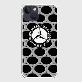 Чехол для iPhone 13 с принтом MERCEDES BENZ в Рязани,  |  | amg | auto | bmw | honda | jdm | mercedes | nissan | porsche | racing | sport | toyota | автомобил | автомобильные | киа | лексус | марка | машины | митсубиси | ниссан | порше | спорт | субару | тесла | тойота | хонда