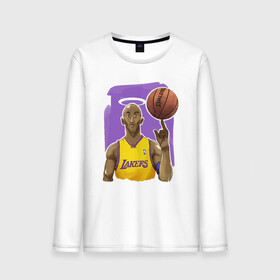 Мужской лонгслив хлопок с принтом Kobe Bryant в Рязани, 100% хлопок |  | basketball | black | bryant | game | james | kobe | kobebryant | lakers | lebron | los angeles | mamba | nba | rip | slam dunk | баскетбол | баскетболист | брайант | браянт | джеймс | игрок | коби | леброн | лейкерс | лос анджеле