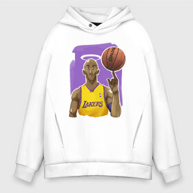 Мужское худи Oversize хлопок с принтом Kobe Bryant в Рязани, френч-терри — 70% хлопок, 30% полиэстер. Мягкий теплый начес внутри —100% хлопок | боковые карманы, эластичные манжеты и нижняя кромка, капюшон на магнитной кнопке | Тематика изображения на принте: basketball | black | bryant | game | james | kobe | kobebryant | lakers | lebron | los angeles | mamba | nba | rip | slam dunk | баскетбол | баскетболист | брайант | браянт | джеймс | игрок | коби | леброн | лейкерс | лос анджеле