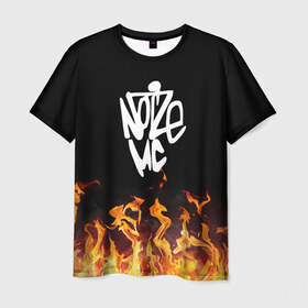 Мужская футболка 3D с принтом Noize MC в Рязани, 100% полиэфир | прямой крой, круглый вырез горловины, длина до линии бедер | hip hop | noize | noize mc | rap | музыка | нойз | нойз мс | реп | рэп | хип хоп