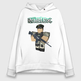 Женское худи Oversize хлопок с принтом Roblox Defender в Рязани, френч-терри — 70% хлопок, 30% полиэстер. Мягкий теплый начес внутри —100% хлопок | боковые карманы, эластичные манжеты и нижняя кромка, капюшон на магнитной кнопке | 23 февраля | game | game roblox | logo roblox | online game | r | roblox | день защитника | игра | игра роблокс | лого | лого роблокс | логотип | надпись | онлайн игра | онлайн игра роблокс | р | роблокс