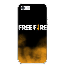 Чехол для iPhone 5/5S матовый с принтом Free fire в Рязани, Силикон | Область печати: задняя сторона чехла, без боковых панелей | free fire | freefire | игра free fire | игра фрифаер | фри файр | фрифаер