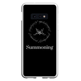 Чехол для Samsung S10E с принтом Summoning в Рязани, Силикон | Область печати: задняя сторона чехла, без боковых панелей | blackmetal | атмосферный | властелин колец | дарк эмбиент | михаэль «силениус» грегор | рихард «протектор» ледерер