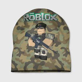 Шапка 3D с принтом Roblox 23 February Camouflage в Рязани, 100% полиэстер | универсальный размер, печать по всей поверхности изделия | 23 февраля | game | game roblox | logo roblox | online game | r | roblox | день защитника | день защитника отечества | игра | игра роблокс | лого | лого роблокс | логотип | надпись | онлайн игра | онлайн игра роблокс | роблокс