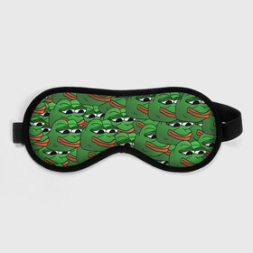 Маска для сна 3D с принтом Pepe The Frog в Рязани, внешний слой — 100% полиэфир, внутренний слой — 100% хлопок, между ними — поролон |  | frog | meme | memes | pepe | pepe the frog | грустная жабка | лягушка | лягушонок пепе | мем | мемы
