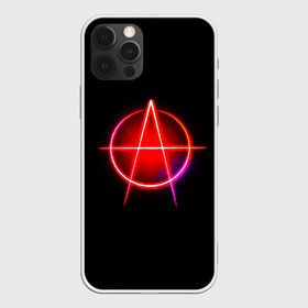 Чехол для iPhone 12 Pro Max с принтом Анархия в Рязани, Силикон |  | art | neon | rock | sons of anarchy | анархия | арт | группа | егор летов | логотип | музыка | неон | панк | панк рок | прикольная | рок | свобода | хаос