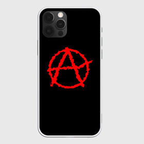 Чехол для iPhone 12 Pro Max с принтом Анархия в Рязани, Силикон |  | art | rock | sons of anarchy | анархия | арт | группа | егор летов | логотип | музыка | панк | панк рок | прикольная | рок | свобода | хаос