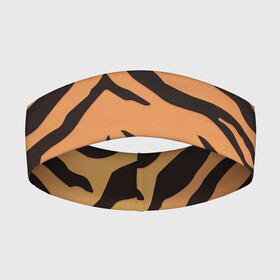 Повязка на голову 3D с принтом Тигриный камуфляж в Рязани,  |  | камуфляж | кошка | кошки | окрас | природа | текстура | тигр | тигра | тигры