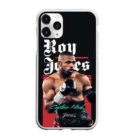 Чехол для iPhone 11 Pro матовый с принтом Roy Jones в Рязани, Силикон |  | captain hook | roy jones | roy levesta jones | бокс | капитан хук | рой джонс