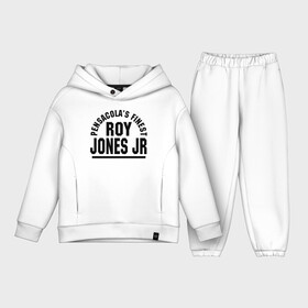 Детский костюм хлопок Oversize с принтом Roy Jones Jr. в Рязани,  |  | Тематика изображения на принте: captain hook | roy jones | roy levesta jones | бокс | капитан хук | рой джонс