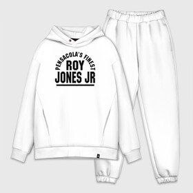 Мужской костюм хлопок OVERSIZE с принтом Roy Jones Jr. в Рязани,  |  | captain hook | roy jones | roy levesta jones | бокс | капитан хук | рой джонс