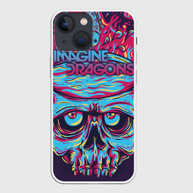 Чехол для iPhone 13 mini с принтом Imagine Dragons в Рязани,  |  | alternative | believer | demons | dragons | imagines | imagining | interscope | kid | korner | radioactive | records | альтернативный рок | имеджин драгонс | инди | поп | электроник