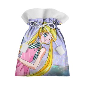 Подарочный 3D мешок с принтом Sailor Moon в Рязани, 100% полиэстер | Размер: 29*39 см | baby | bunny | girl | like | pink | sailormoon | usagi | вода капли | воин | волосы | глаза | девушка | дождь | зайчик | зонтик | котик | кролик | лето | луна | малышка | матроска | небо | облака | природа | радуга | розовый