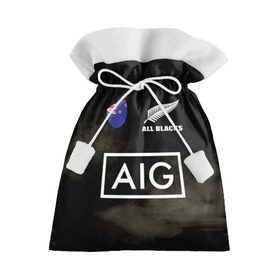 Подарочный 3D мешок с принтом ALL BLACKS в Рязани, 100% полиэстер | Размер: 29*39 см | all blacks | new zealandd | rugby | новая зеландия | олл блэкс | регби | хака