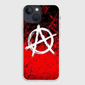 Чехол для iPhone 13 mini с принтом АНАРХИЯ | ANARCHY в Рязани,  |  | anarchy | riot | rock | анархия | бунт | знаки | музыка | панки | рок | символ