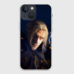 Чехол для iPhone 13 mini с принтом ВЕДЬМАК в Рязани,  |  | gerald | geralt | henry cavill | netflix | the witcher | wild hunt | witcher | wolf | ведьмак | ведьмак сериал | волк | генри кавилл | геральд | дикая охота | нетфликс | нэтфликс