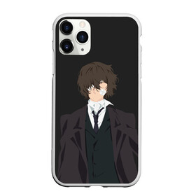 Чехол для iPhone 11 Pro Max матовый с принтом Osamu Dazai в Рязани, Силикон |  | Тематика изображения на принте: bungou | dazai | dogs | osamu | stray | асаму | бродячие псы | бродячих | дадзай | дазай | литературные гении | осаму | проза | псов