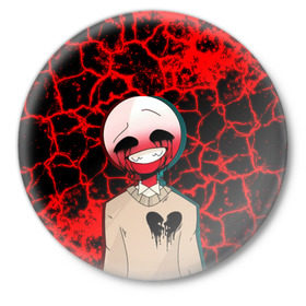 Значок с принтом CountryHumans. в Рязани,  металл | круглая форма, металлическая застежка в виде булавки | Тематика изображения на принте: country | countryhumans | америка | дружба народов | контрихуменс | патриотизм | персонажи | родина | россия | страна | страна людей | сша | талерантность