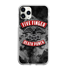 Чехол для iPhone 11 Pro матовый с принтом Five Finger Death Punch в Рязани, Силикон |  | 5fdp | death | ffdp | finger | five | five finger death punch | punch | грув метал