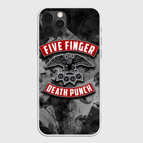 Чехол для iPhone 12 Pro с принтом Five Finger Death Punch в Рязани, силикон | область печати: задняя сторона чехла, без боковых панелей | 5fdp | death | ffdp | finger | five | five finger death punch | punch | грув метал