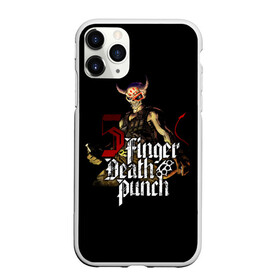 Чехол для iPhone 11 Pro матовый с принтом Five Finger Death Punch в Рязани, Силикон |  | 5fdp | death | ffdp | finger | five | five finger death punch | punch | грув метал