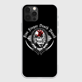 Чехол для iPhone 12 Pro Max с принтом Five Finger Death Punch в Рязани, Силикон |  | 5fdp | death | ffdp | finger | five | five finger death punch | punch | грув метал