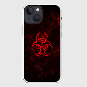 Чехол для iPhone 13 mini с принтом BIOHAZARD в Рязани,  |  | biohazard | biohazard 7 | crocodile | fang | game | hand | monster | new umbrella | resident evil | resident evil 7 | umbrella | umbrella corp | umbrella corporation | zombie | обитель