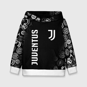 Детская толстовка 3D с принтом JUVENTUS | ЮВЕНТУС (Z) в Рязани, 100% полиэстер | двухслойный капюшон со шнурком для регулировки, мягкие манжеты на рукавах и по низу толстовки, спереди карман-кенгуру с мягким внутренним слоем | arsenal | bayern | bayern munchen | borussia | chelsea | fc barca | juventus | liverp | manchester city | manchester united | milan | real madrid | арсенал | бавария | барселона | боруссия | манчестер сити | манчестер