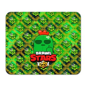 Коврик для мышки прямоугольный с принтом Brawl Stars Spike в Рязани, натуральный каучук | размер 230 х 185 мм; запечатка лицевой стороны | Тематика изображения на принте: brawl | brawl stars | brawl stars spike | brawl stars спайк | spike | stars | бравл | бравл старс | бравл старс спайк | игры | кактус | лого | лого brawl stars | лого бравл старс | логотип | логотип brawl stars | логотип бравл старс | спай